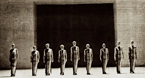 Wessis in Weimar Bühne